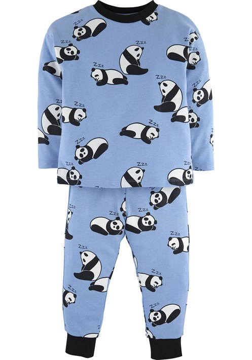 Panda Baskili Pijama Takim 15889 1