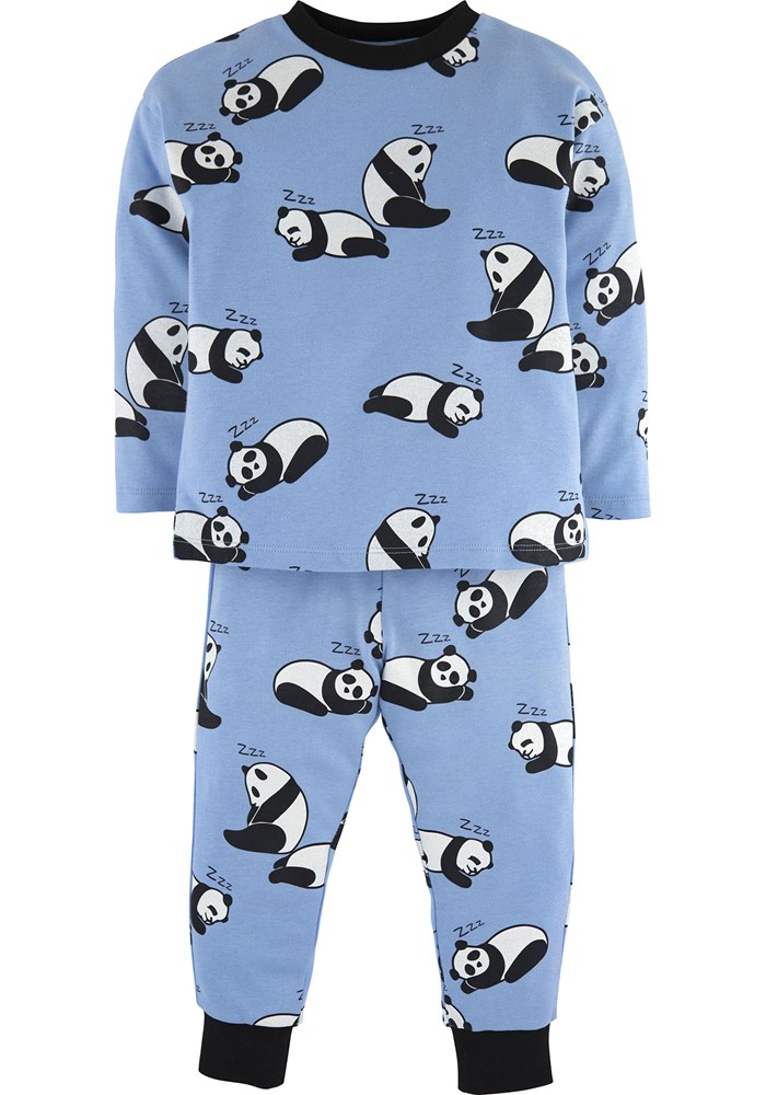 Panda Baskili Pijama Takim 15889
